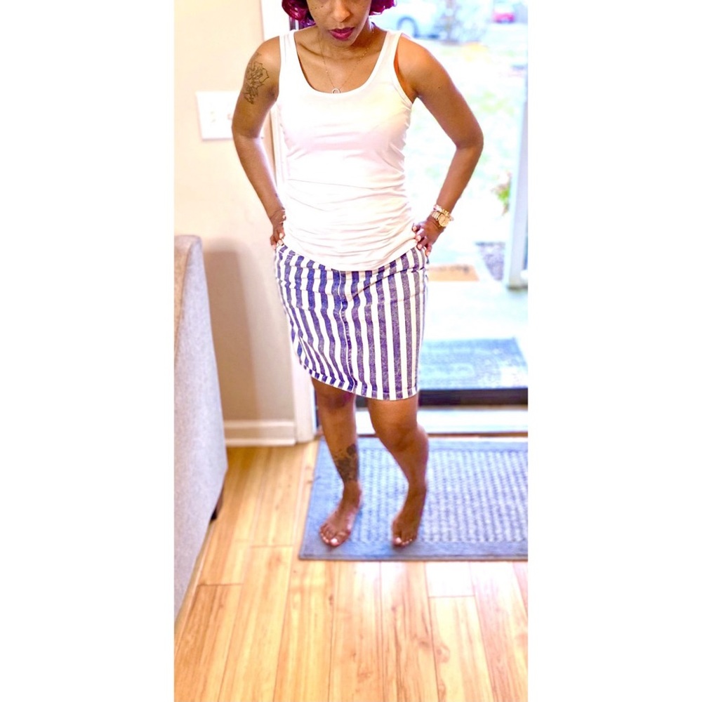 Vintage Denim Skirt